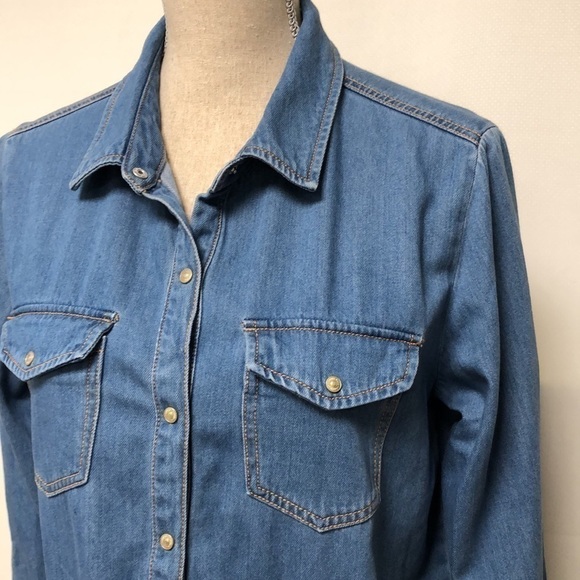 Sfera Tween Original Denim Shift Dress - Picture 3 of 11